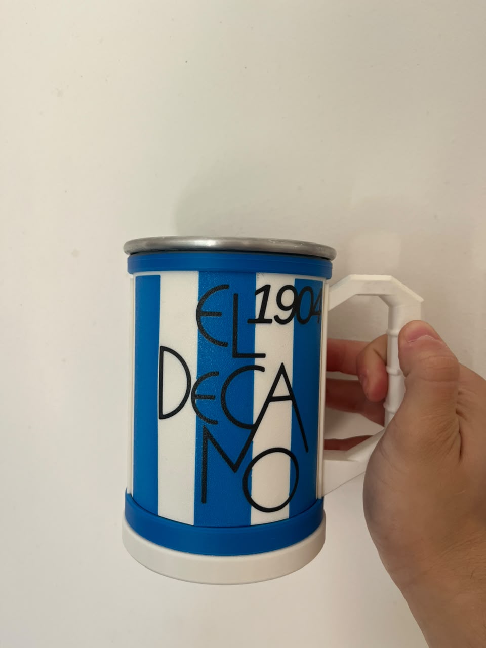 Vaso chop Atletico Uruguay 650cc - imagen 1