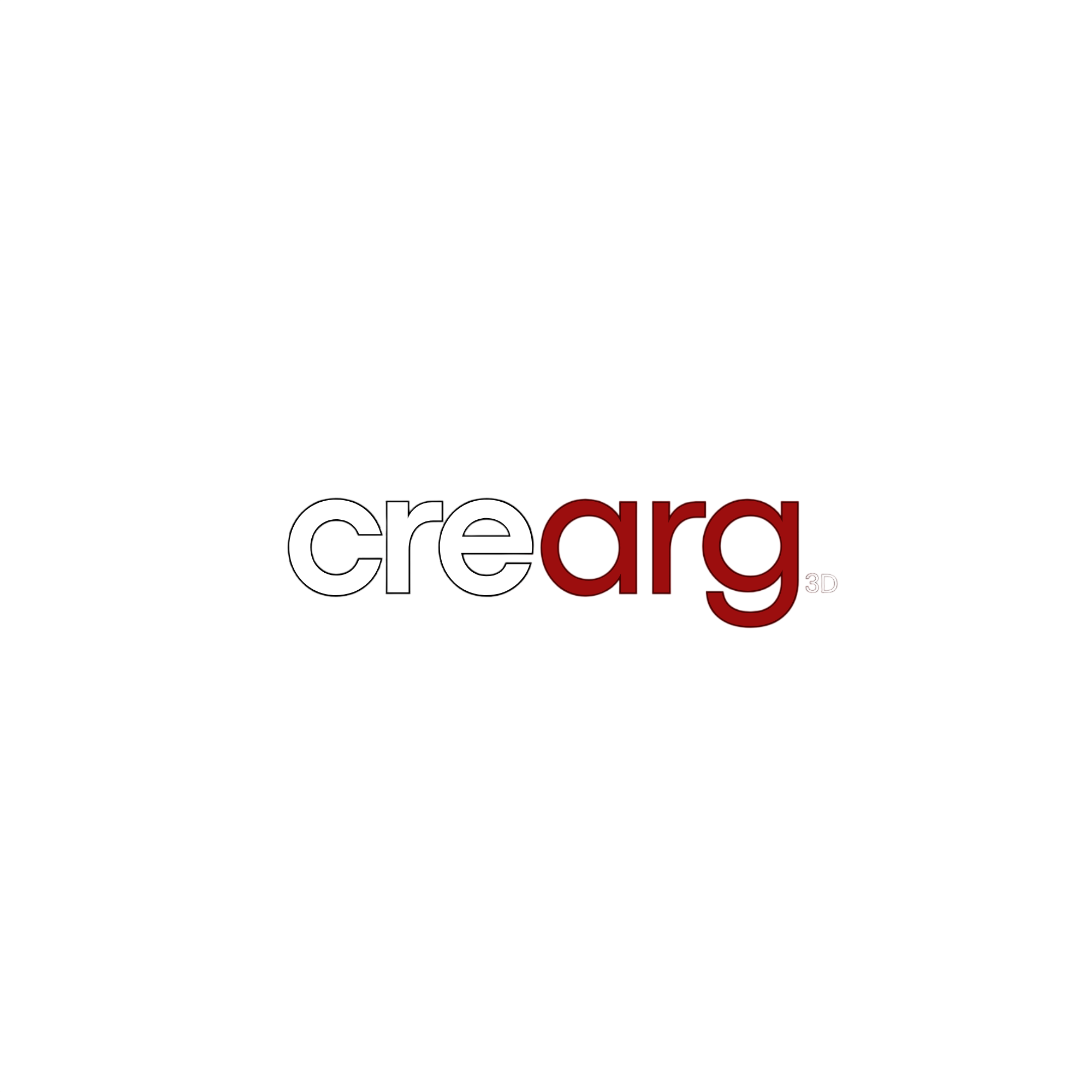 Logo CREARG 3D